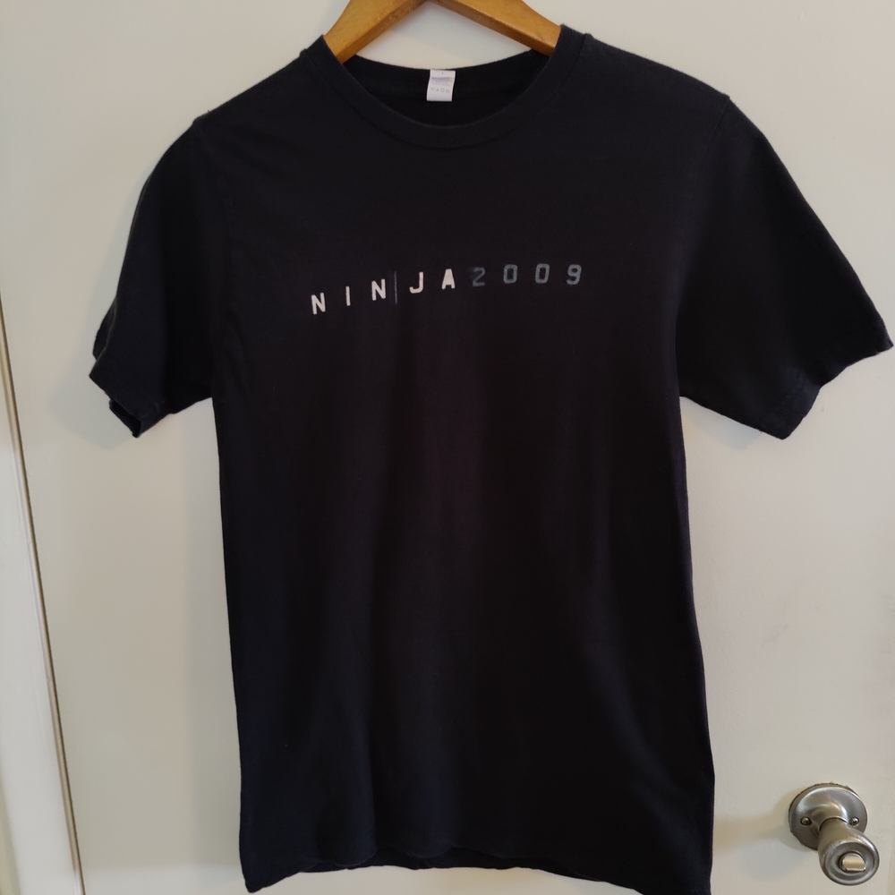 Official NIN/ Nine Inch Nails & Jane's Addiction Tour Band Tee Size S